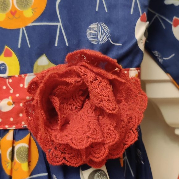 2T Jelly the Pug  Owl dress - Picture 3 of 8